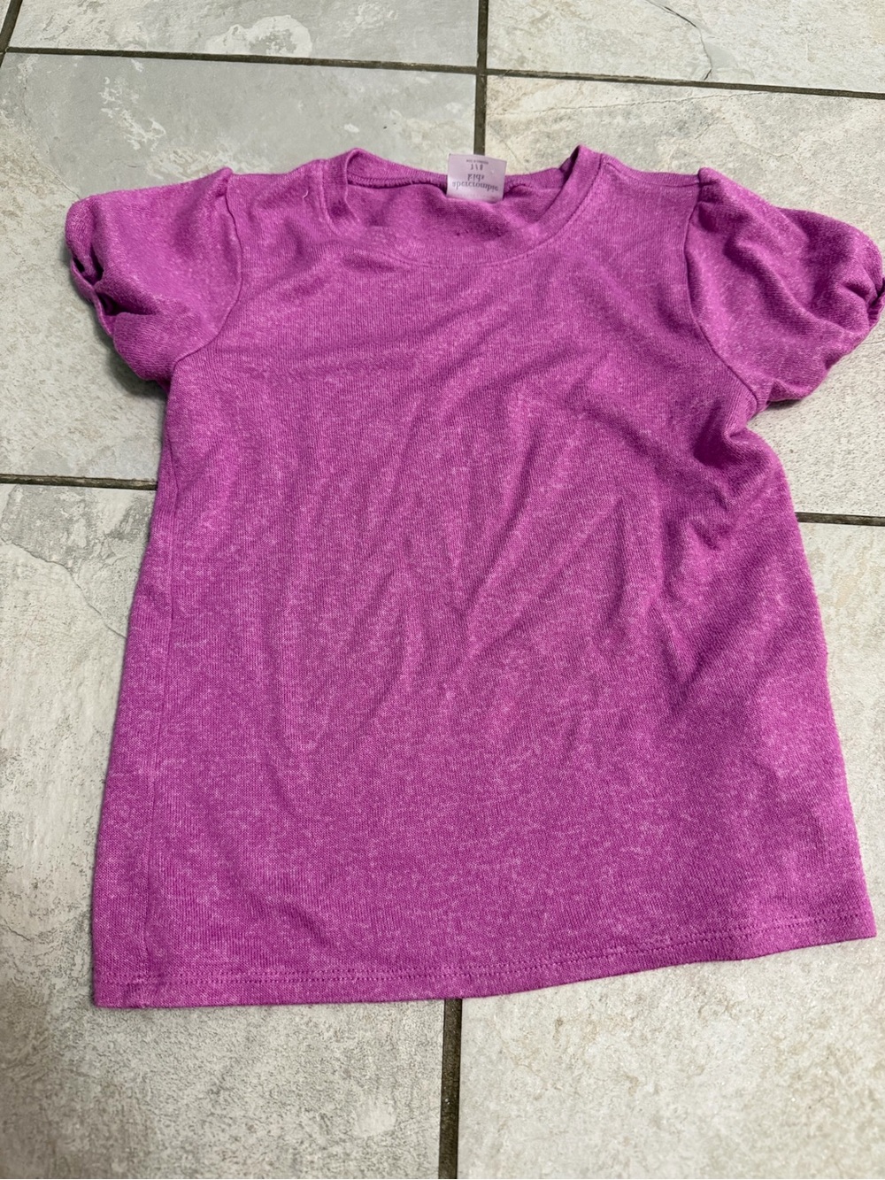 Kids Short Sleeve Tee - Purple - Unknown Brand